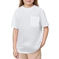 thumbnail image 1 of Toddler Tshirts Boys Girls Soft Short Sleeve Boys Shirts White T-Shirts Toddler Tee Shirts Toddler T Shirts 2-3 Years, 1 of 8