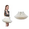 thumbnail image 1 of Toddler Tutu Skirt Layers Beige Tutu Elastic Waist Girls Ballet Tutu Skirts Birthday Dresses 1-3 Years, 1 of 3
