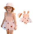 thumbnail image 1 of Toddler Two Piece Swimsuit for Girls Bikini Set Ruffle Girls Swimsuit Cute Summer Bathing Suits Girl Bathing Suits Size 2-3 Years, 1 of 8