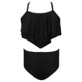 thumbnail image 1 of Toddler Two Piece Swimsuit for Girls Bikini Set Ruffles Bathing Suit Girls Summer Clothes Bathing Suit for Girls 3-4 Years, 1 of 3