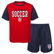 United States Men's National Team USMNT USA Toddler Boy's 2-Piece Soocer Kit Set