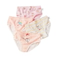 thumbnail image 1 of Toddler Underwear Girls 4t Little Girls' Cotton Panties Baby Soft Underwear for Toddler 4 Pack,Orange, 1 of 5
