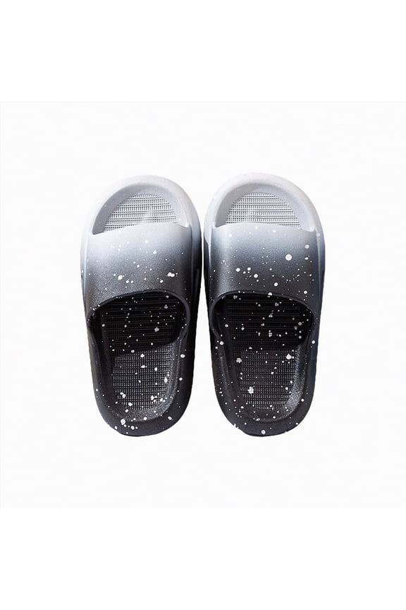 Toddler Unisex Toddler Kids Slide Sandals Comfy Slip-On Slippers Lightweight Beach Garden Shower Shoes Non-Slip Indoor Outdoor Flip Flops for Boys and Girls Gibobby,2.5,Black