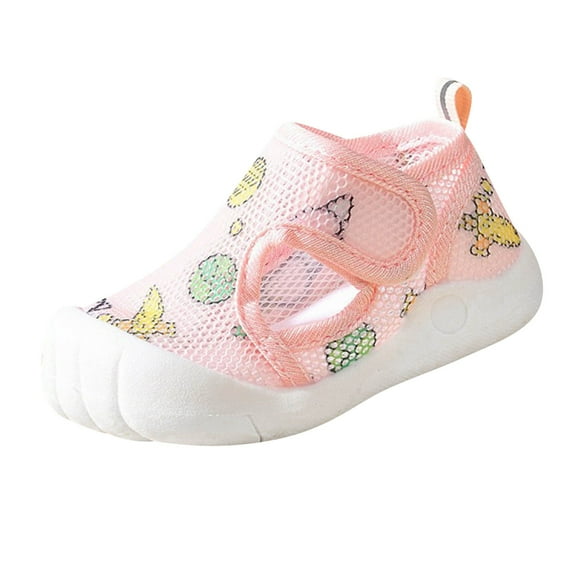 Toddler Walking Shoes Baby Shoes Boys Girls Walking Shoes Comfortable Fashionable Shoes Girl Shoes Pink 1 Months-3 Months