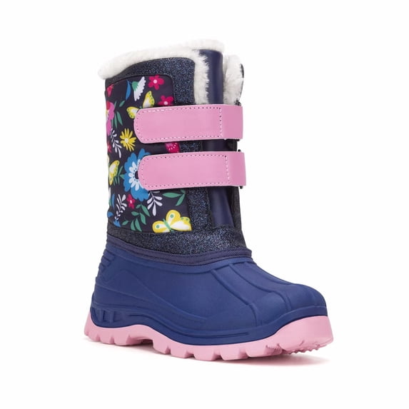 Toddler Warm Boots Girls Winter Snow Boots Child Rain Boot Waterproof Shoes Outdoor Size 12