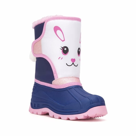 Toddler Warm Boots Girls Winter Snow Boots Child Rain Boot Waterproof Shoes Outdoor Size 2