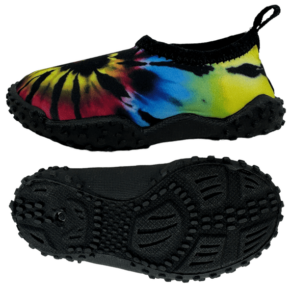 Toddler Water Shoes Aqua Tye Dye Beach Sports Swim Pool Quick Dry Lightweight