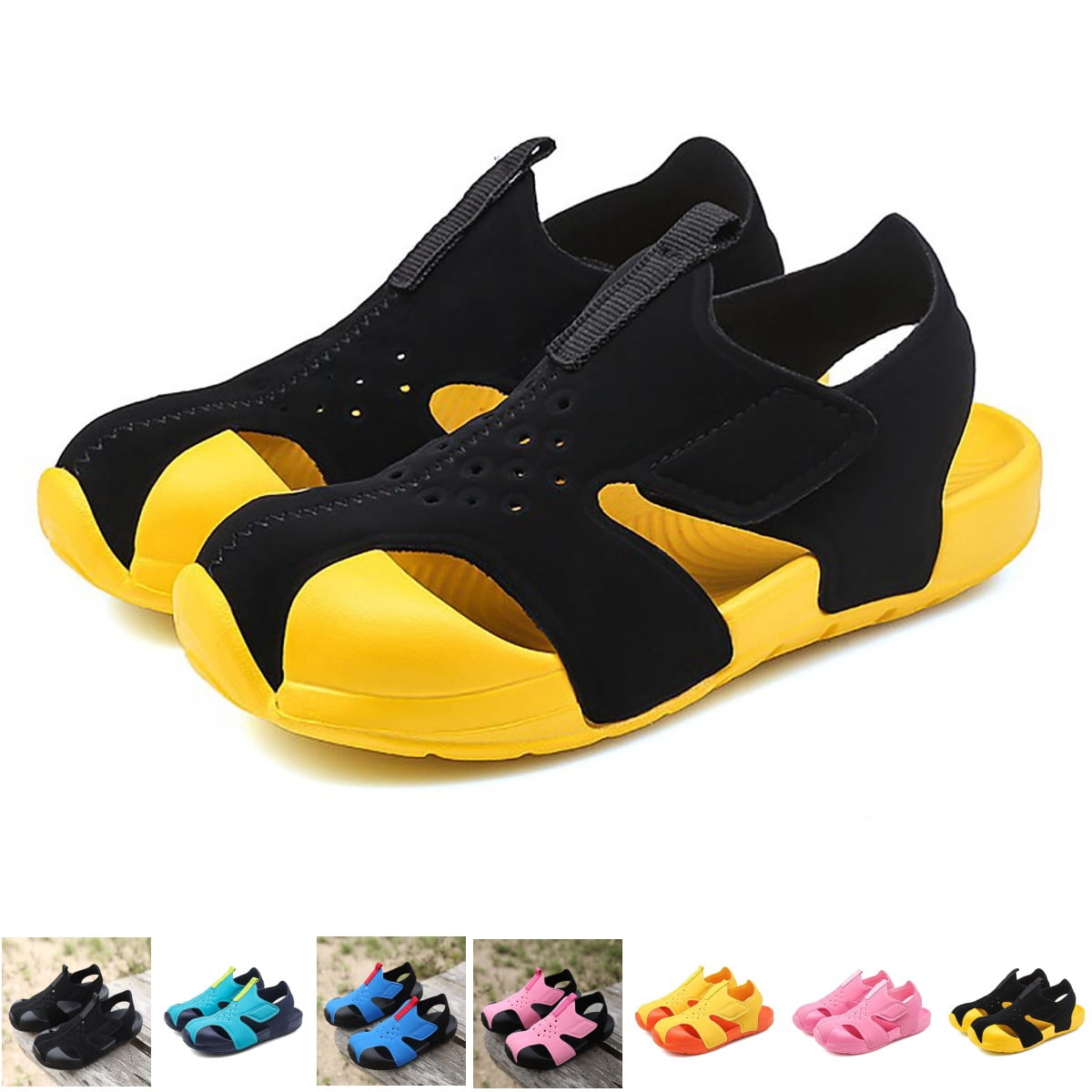 Toddler Water Shoes Barefoot Water Shoes For Kids Baby Wide Socks With Arch Support Breathable Boys Girls Sandals Walking Shoes For Beach Swim Pool Shoes 1-10Y