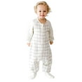 thumbnail image 1 of Toddler Wearable Blanket with Sleeves - Tealbee Dreamsie | Baby & Toddler Sleep Bag with Feet for Walkers and Walking Baby. TOG 0.8 Sleep Bag with Sleeves to Keep Warm from Summer to Winter (2T-3T), 1 of 11