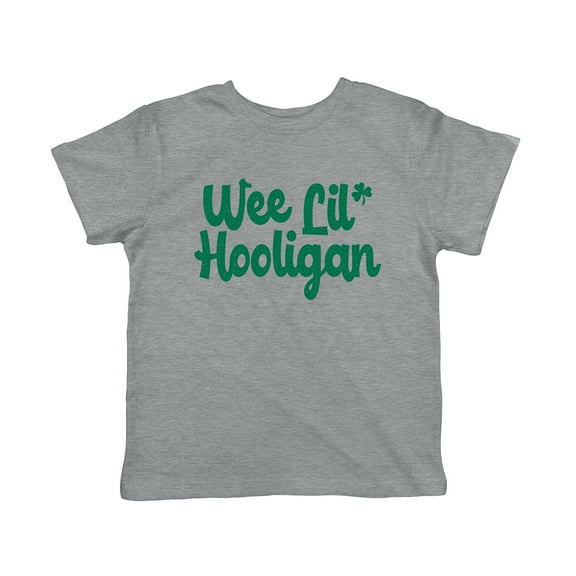Toddler Wee Lil Hooligan T Shirt Funny Saint Patricks Day Baby Gift St Patty Tee