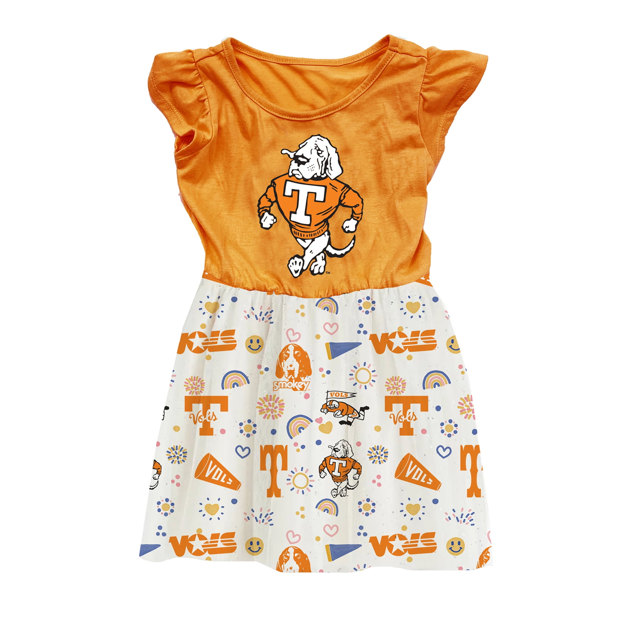 Toddler-Wes & Willy Tennessee Orange Tennessee Volunteers Vault Princess Dress - Walmart.com Toddler-Wes & Willy Tennessee Orange Tennessee Volunteers Vault Princess Dress - Walmart.com