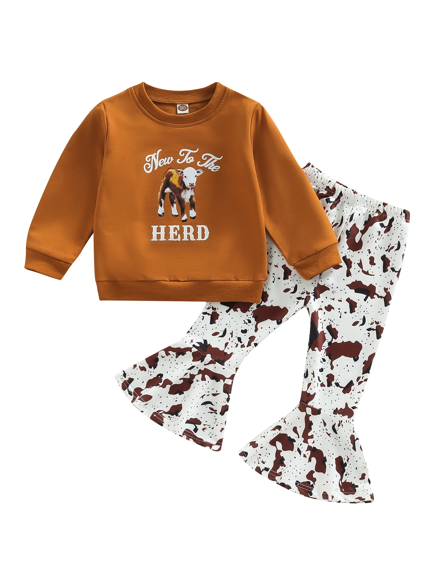 Baby girl hotsell bell bottom outfits