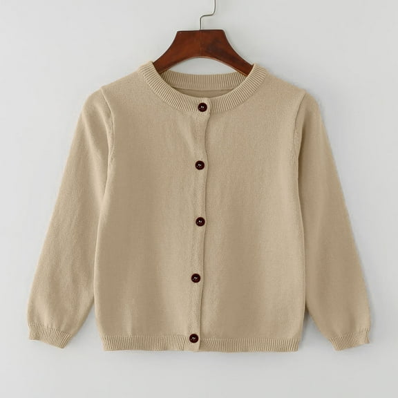 Toddler White Cardigan Toddler Baby Girl Cardigan Floral Embroidered Button Down Knit Sweater Coat Outwear Cute Fall Winter Clothes