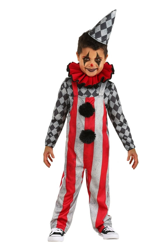 Toddler Wicked Circus Clown Costume