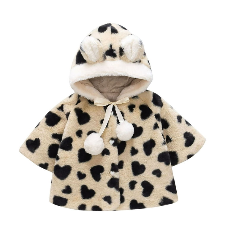 Toddler Winter Coat 5t Star Brand Kids Toddler Baby Girls Long Sleeve Patchwork Cartoon Hooded Winter Coats Jacket Outer Outwear Junior Girls Long