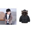 thumbnail image 1 of Toddler Winter Coat,Baby Boys Puffer Coat Baby Hoodie with Bear Ear Windproof Down Jacket for Baby Toddler Puffer Jacket Toddler Newborn Baby Clothes, 1 of 9