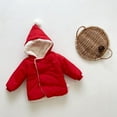 thumbnail image 1 of Toddler Winter Coat Baby Boys Puffer Coat Cute Bear Ears with Hoods Windproof Down Jacket for Kids Baby Kids Winter Jacket Baby Girl Clothes Winter 18-24 Months, 1 of 8