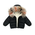 thumbnail image 1 of Toddler Winter Coat,Baby Boys Puffer Coat with Hoods Lightweight Puffer Jacket for Toddler Baby Toddler Girls Fall Jacket Baby Boy Clothes, 1 of 6