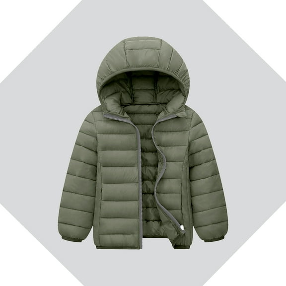 Toddler Winter Coat,Baby Girls Puffer Coat Cute Jackets Zipper Up Down Coats for Toddler Baby Girls Puffer Jacket Toddler Baby Winter Clothes