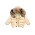 thumbnail image 1 of Toddler Winter Coat,Baby Girls Puffer Coat with Hoods Thicken Windproof Zipper Warm Outwear for Baby Boys Toddler Winter Jacket Baby Winter Clothes, 1 of 5