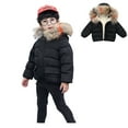 thumbnail image 1 of Toddler Winter Coat,Baby Girls Puffer Coat with Hoods Zipper Windproof Jacket Outwear for Baby Girls Thick Parka Baby Girl Winter Clothes, 1 of 6