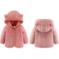 thumbnail image 1 of Toddler Winter Coat Baby Hoodie with Bear Ear for Kids Baby Boys Warm Outerwear Baby Girl Winter Clothes 18-24 Months, 1 of 9
