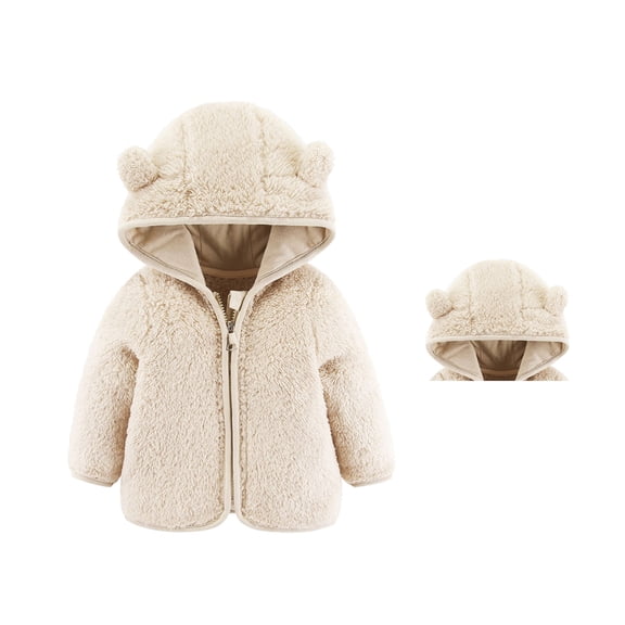 Toddler Winter Coat Bear Ear Cute Jackets for Kids Baby Boys Baby Girl Jacket Baby Clothes 0-6 Months