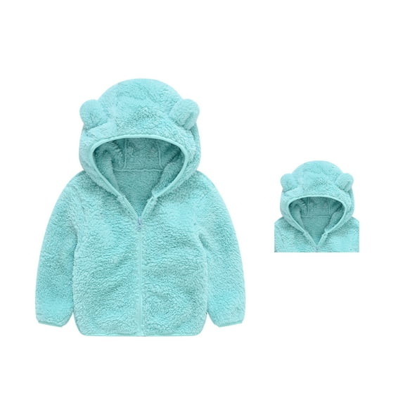Toddler Winter Coat Jacket Bear Ear Hooded Jacket for Kids Baby Boys Winter Coat Baby Boy Clothes 12-18 Months