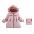 thumbnail image 1 of Toddler Winter Coat,Kids Puffer Jacket Mid-Length with Hooded Warm Windproof Winter Thicken Coat Hooded Jacket Boys Size 18-24 Months Winter Coat, 1 of 4