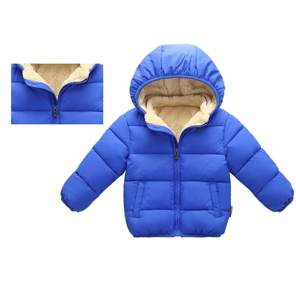 Toddler Winter Coat Light Weight Water-Resistant with Hood Down Jacket 18-24 Months Winter Coat Boys