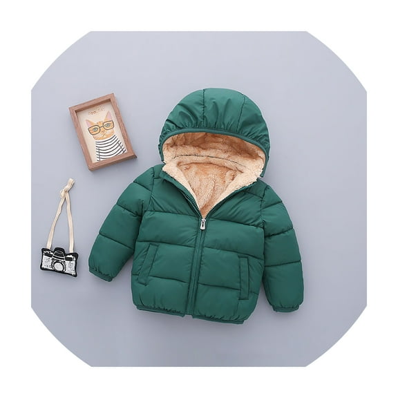 Toddler Winter Coat,Little Boys Girls Puffer Coat Baby Hoodie Zipper Windproof Jacket Outwear for Toddler Baby Girls Child Puffer Jacket Winter Baby Girl Clothes