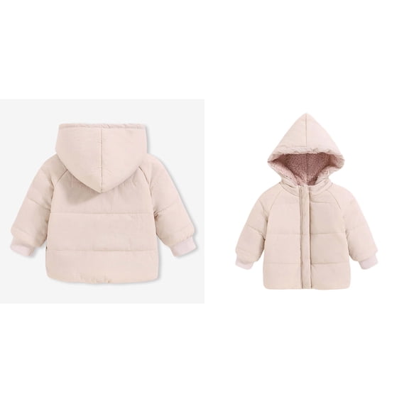 Toddler Winter Coat,Little Boys Girls Puffer Coat with Hoods Zipper Windproof Jacket Outwear for Baby Boys Child Down Jacket Toddler Winter Clothes