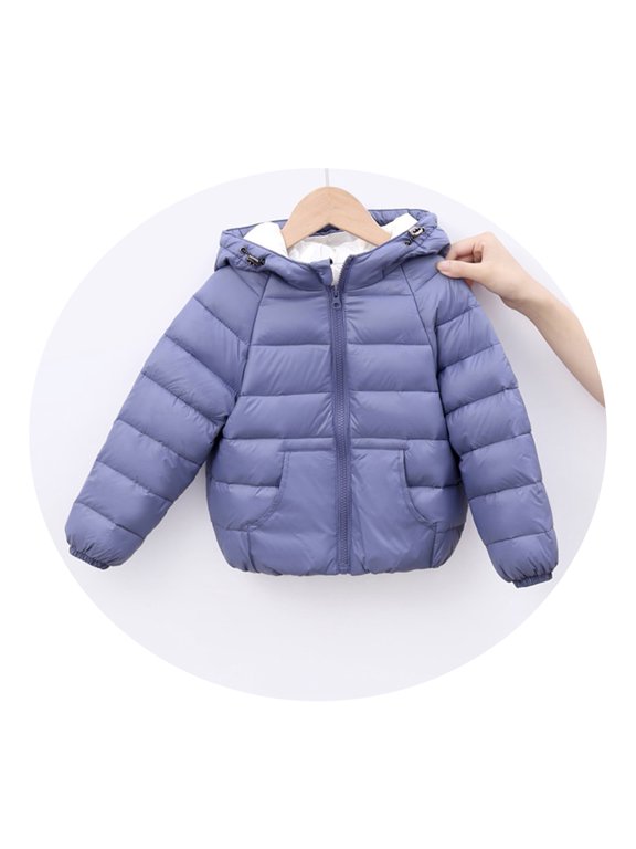 Toddler Winter Coat,Toddler Puffer Coat Cute Jackets Zipper Up Down Coats for Toddler Baby Girls Winter Warm Outerwear Baby Winter Clothes