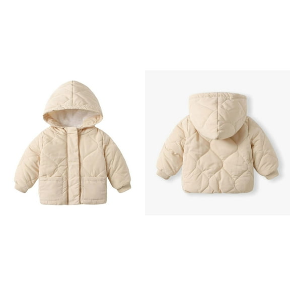 Toddler Winter Coat,Toddler Puffer Coat Hooded Jacket Zipper Windproof Jacket Outwear for Toddler Baby Baby Girl Jacket Baby Girl Clothes Winter