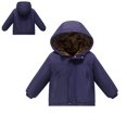 thumbnail image 1 of Toddler Winter Coats with Hooded Puffer Jacket Girls Jacket Full-Zip Long Sleeve Waterproof Kids Lightweight Jacket Boys Coats Size 18-24 Months, 1 of 9