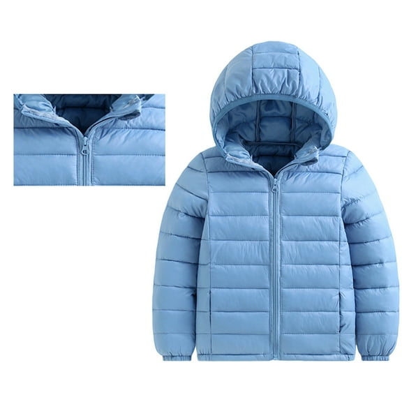Toddler Winter Coats Lightweight Water-Resistant with Hooded Down Jacket Baby Girl Winter 2-3 Years