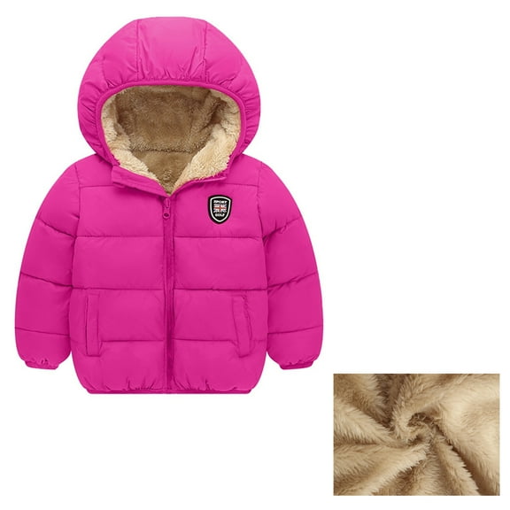Toddler Winter Coats for Boys Girls Light Weight Water-Resistant with Hooded Puffer Jacket Kids Clothes for Girls 2-3 Years