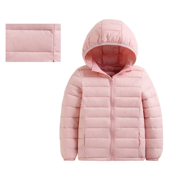 Toddler Winter Coats for Kids Light Weight Water-Resistant Hooded Kids Puffer Jacket Winter Clothes for Toddler Boys 18-24 Months