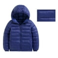 thumbnail image 1 of Toddler Winter Coats for Kids Lightweight Water-Resistant with Hooded Kids Puffer Jacket Boys Coats Size 2-3 Years, 1 of 5