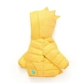 thumbnail image 1 of Toddler Winter Down Coat Cute Hooded Jackets with Pockets Zipper Windproof Down Coats Toddler Outerwear Coats 12-18 Months, 1 of 3