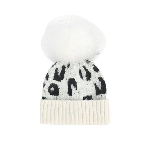 Toddler Winter Hat For Baby Girl Boy Knitted Warm Skiing Cap Lovely Pompom Kids Beanie Autumn Winter Warm Cap Baby Infant Winter Hat Knit Baby Girl Hats Warm Baby Hat