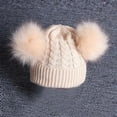 thumbnail image 1 of Toddler Winter Hat Soft Knit Beanie Warm Cute Winter Hat Newborn Hats for Baby Girls Baby Hats, 1 of 2