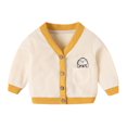 thumbnail image 1 of Toddler Winter Jacket Children Baby Cute Cartoon Animals Pullover Blouse Tops Cardigan Outfits Clothes Kids Coat Girls & Outerwear, 1 of 3