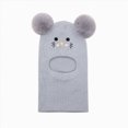 thumbnail image 1 of Toddler Winter Knit Balaclava with Cute Animal Face, Warm Hood for Boys and Girls, 1 of 9