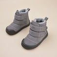 thumbnail image 1 of Toddler Winter Snow Boots Boys Girls Cold Weather Baby Faux Fur Shoes (Infant/Toddler/Little Kid), 1 of 13
