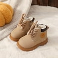 thumbnail image 1 of Toddler Work Boots Winter Waterproof Ankle Lace Up Chunky Boot Fashion Casual Classic Cute Comfortable Lightweight Snow Boots Construction Boots, 1 of 5