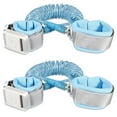 thumbnail image 1 of Toddler Wrist Leash for Kids Wrist Leash Toddler Harness with Unlock Child Leashes for Toddlers Reflective Strip Design-Blue（2 PCS)-Length of traction rope:4.9FT/1.5M, 1 of 6