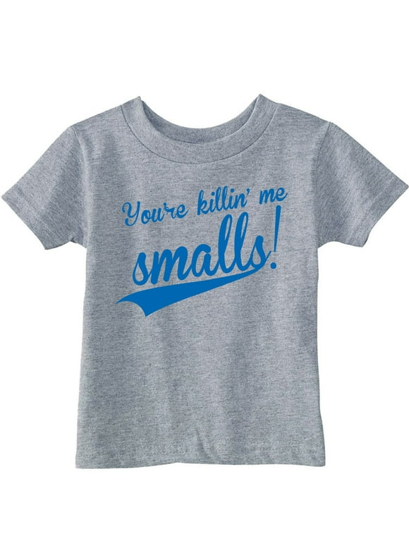 Toddler You're Killing Me Smalls Funny Vintage Baseball Graphic T shirt for Kids
