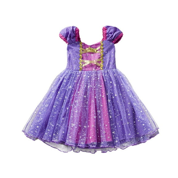 Toddler and Baby Girls Lace Fancy Birthday Costume Dress Halloween Cosplay Princess Dress Up