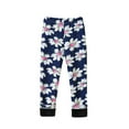thumbnail image 1 of Toddler and Girls Winter Thick Warm Pant Printed Fleece Lined Legging Ankle Length Tights Cute Casual Pants Birthday Outfits, 1 of 5